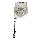 Thumbnail image #1 for Fisher 75222 Ceiling-Mounted Enclosed Stainless Steel Hose Reel Assembly with 30 ft 3/8 in Hose and 2.65 GPM Spray Valve