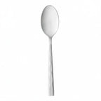 Thumbnail image #1 for Reserve by Libbey - Silver Forest 954 007 Demitasse Spoon, 4-3/8", 18/10 Stainless Steel, Textured Two-Sided Handle, Mirror Finish