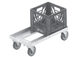 Thumbnail image #8 for Channel Manufacturing Aluminum Glass Rack / Milk Crate Dolly for One 20 x 20 Rack, 22 x 22 x 7.5 In.
