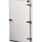 Thumbnail image #1 for Curtron Products SSW-D-CURTRON-18 Walk-In Cooler Door, 60" W x 84" H, 4" Thick, Non-Heated Window, Left-Hand Swing