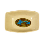 Thumbnail image #1 for Thunder Group Wei 0001J Melamine Sauce Dish, 2 oz, 3-1/2 x 2-3/8 in Case of 40 Dozen