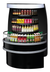 Thumbnail image #5 for Turbo Air Open Curved Island Display Self-Serve Refrigerated Merchandiser, 48-Inch Wide, 5.6 Cu. Ft., Black