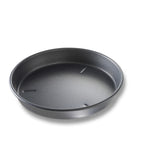 Thumbnail image #1 for Chicago Metallic Bakeware BĀKALON 91105 Deep Dish Pizza Pan, 10-Inch Round x 1-1/2-Inch Deep, 14-Gauge Hardcoat Anodized Aluminum Case of 12