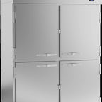 Thumbnail image #5 for Beverage Air P Series PR2HC-1AHS Two-Section Reach-In Refrigerator, 44.57 cu. ft., Solid Lockable Half Doors, Top-Mounted Self-Contained