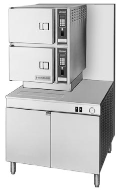Product image #5 for Cleveland Range Classic Convection 36-Inch Gas Pressureless Convection Steamer, 2 Compartments, 300,000 BTU