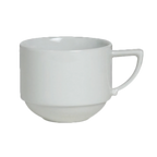 Thumbnail image #1 for Steelite International Rene Ozorio, Sonata 6314P1044 Stackable Porcelain Coffee Cup, 9 oz Case of 2 Dozen