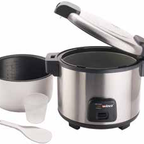 Thumbnail image #6 for Winco RC-S301 Commercial Electric Rice Cooker/Warmer, 30-Cup Uncooked/60-Cup Cooked, Stainless Steel, Hinged Lid