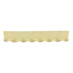 Thumbnail image #1 for Arcobaleno Pasta Equipment AEX50#51 Mafalde Pasta Extruder Die, 12 mm, Bronze