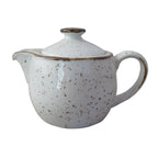 Thumbnail image #1 for Tableware Solutions USA Rustics by Continental 51RUS059-01 White China Teapot, 17 oz, with Lid Case of 4