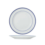 Thumbnail image #1 for Tuxton China American Riviera TAB-008 9.75-Inch Plate, 9.75"W x 11.5"D x 10.25"H, Vitrified China, BPA Free, Chip Resistant Case of 2 Dozen