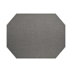 Thumbnail image #1 for Risch PLACEMATDXOCT-MILAN 17X13 Simulated Woven Vinyl Octagonal Placemat, 17 x 13 in, Sewn Edges, Non-Skid Backing Case of 25