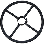 Thumbnail image #1 for Oak Street SSBFOOTRING 4" ADJ Adjustable 4-Inch Foot Ring for Bolt-Down Bar-Height Table Bases, Black Wrinkle Powder-Coated
