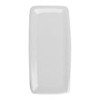 Thumbnail image #1 for Steelite International Diversified Ceramics DCI889UW Rectangular Ceramic Platter, 14.5 x 6.63 x 1 in, Coupe Rim, Ultra White 1 Dozen