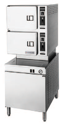 Product image #5 for Cleveland Classic Convection 24-Inch 2-Compartment Pressureless Gas Convection Steamer