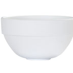 Thumbnail image #1 for Cal-Mil Isla 26122-5-15 Round Melamine Bowl, 16 oz, 5" Diameter, 2.7"H, Matte White Case of 6