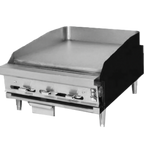 Thumbnail image #1 for Montague Company Legend C36-8T 36 in Commercial Gas Range with Thermostatic Griddle, Countertop, 3/4 in Plate, Stainless Steel Front