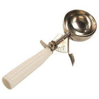 Thumbnail image #1 for AllPoints Foodservice Parts & Supplies Hamilton Beach 1761096 Disher, #10, 3.25 oz, Stainless Steel Bowl, Ivory Handle