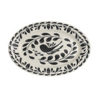 Thumbnail image #1 for Steelite Zaba Paloma Black A126P142 Platter Oval Rolled Edge, 12.25" x 9.125", Paloma Black, Zaba, Oval, China, 12 Per Case 1 Dozen