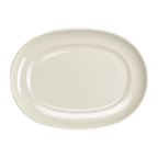Thumbnail image #1 for Steelite International Homer, RE-21 HL12242100 12-Inch Oval China Platter, Ivory, Rolled Edge 1 Dozen