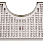 Thumbnail image #5 for Micro Matic USA DP-1020D Stainless Steel Surface-Mount Drip Tray Trough for Draft Beer Columns, 14 x 8 Inches