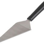 Thumbnail image #1 for JB Prince U139 Tart Server Spatula, 6-3/4" Stainless Steel Blade, Black Plastic Handle