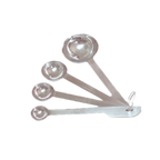 Thumbnail image #1 for Thunder Group OW356 Stainless Steel Measuring Spoon Set, 4-Piece: 1/4 tsp, 1/2 tsp, 1 tsp, 1 tbsp Case of 288