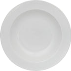 Thumbnail image #1 for International Tableware Sunburst™ SB-33 Round Porcelain Soup Bowl, 12 oz, 9-1/2" Diameter, Wide Patterned Rim Case of 2 Dozen