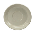Thumbnail image #1 for 1880 Hospitality Espree by Oneida® F1040000502 China Saucer, 6-inch Round, Cream White, Wide Embossed Rim Case of 3 Dozen