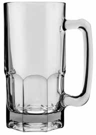 Product image #4 for Anchor Hocking Foodservice Gusto 34 oz. Clear Glass Mug