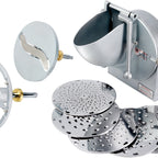 Thumbnail image #3 for Winco EMP-VS12 Vegetable Slicer/Grater Attachment for #12 Hub, Includes 1 Slicer Disk and 2 Grater Disks