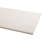 Thumbnail image #1 for AllPoints Foodservice Parts & Supplies 1481066 Polyethylene Cutting Board, 60" x 11-3/4" x 1/2", White