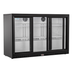 Thumbnail image #6 for KoolMore 53-Inch Three-Section Back Bar Refrigerator with 3 Sliding Glass Doors, 11.3 Cu. Ft., Black