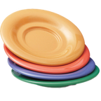Thumbnail image #3 for G.E.T. GET SU-2-MIX . . Melamine Diamond Pattern Saucer, 5-1/2 in, Assorted Colors Dozen Case of 4 Dozen