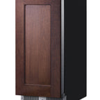 Thumbnail image #1 for Summit Commercial Summit Appliance SDHR1534PNR 15" Wide Undercounter All-Refrigerator, 1.8 Cu. Ft., 18" Shallow Depth, Panel-Ready Door