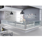 Thumbnail image #1 for Oscartek La Crosse LA CROSSE C1650 Chocolate Display Showcase, 66-Inch, Double-Pane Lift-Up Front Glass, Self-Contained Refrigeration