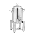 Thumbnail image #1 for Eastern Tabletop Pillard 3221PL Thermally Vacuum-Insulated Stainless Steel Coffee Urn, 1-1/2 Gallon, No Heat Required
