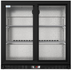 Thumbnail image #8 for KoolMore 35.4-Inch Wide Two-Section Back Bar Refrigerator, 7.4 Cu. Ft., Black, Sliding Glass Doors
