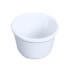 Thumbnail image #1 for Thunder Group ML534W1 White Melamine Ramekin, 1-1/2 oz, 2-1/2 in Round Case of 24 Dozen
