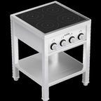Thumbnail image #6 for Eurodib USA FCIHD435OS3PH Freestanding 4-Zone Induction Cooktop, Stainless Steel, 208V 3-Phase