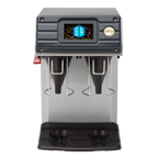Thumbnail image #1 for Curtis G4 CGC Single-Cup Twin-Brew Coffee Brewer, 1.7-Gallon Tank, Digital Touchscreen, Silver/Black