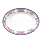 Thumbnail image #1 for Thunder Group Rose 2009AR Oval Melamine Platter, 7 oz., 9 x 6-5/8 Case of 10 Dozen