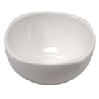 Thumbnail image #1 for Vertex China London LD-FB 4 oz Round Porcelain Sauce Bowl, Bone White, Stackable Case of 2 Dozen