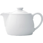Thumbnail image #1 for Tableware Solutions USA Plain White by Continental 51CCPWD055 White China Teapot, 42 oz, with Lid Case of 4