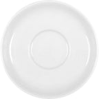 Thumbnail image #1 for Libbey Bonn/Bistro by Bauscher 654692012000000 Round Porcelain Saucer, 5-1/2" Diameter x 1"H
