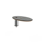 Thumbnail image #1 for Steelite Mogogo, Modular MGCIAY15GSXX Modular Buffet Display Shelf, Oval, Grey Slate, 16 x 8 x 6-1/2 in