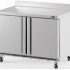 Thumbnail image #1 for Infrico USA IUC-UC48FW Worktop Freezer, 14 cu. ft., 2 Solid Doors, Bottom-Mounted Self-Contained Refrigeration, Stainless Steel