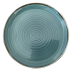 Thumbnail image #1 for Tableware Solutions USA Autumn by Continental 29FUS334-193 Corn Blue Round Coupe China Plate, 10-3/4-inch Case of 12
