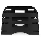 Thumbnail image #1 for Eastern Tabletop 32274MB Square All-in-One Chafer Stand with Carving Board, Induction, Grill and Griddle Capabilities, Black Finish