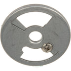 Thumbnail image #1 for AllPoints Foodservice Parts & Supplies 261472 Double Air Shutter, 7/16" ID Center Hole, Fits 2-1/2" Air Mixing Chamber