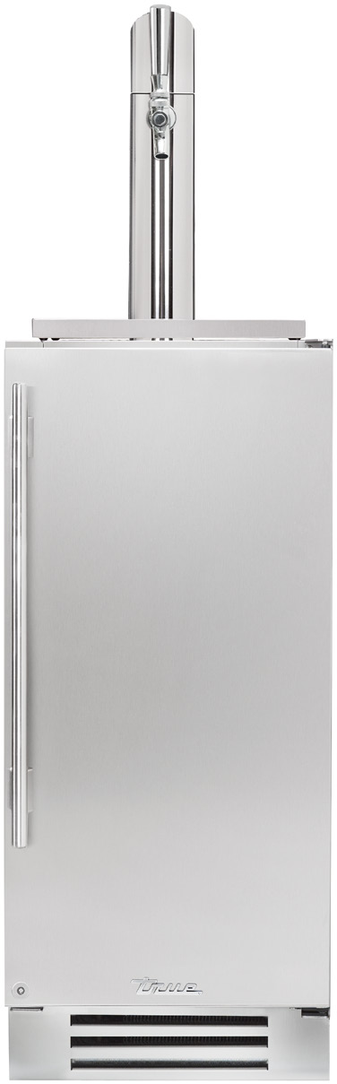 Product image #1 for True Residential 15-Inch Undercounter Single-Tap Beer Dispenser with Stainless Steel Door